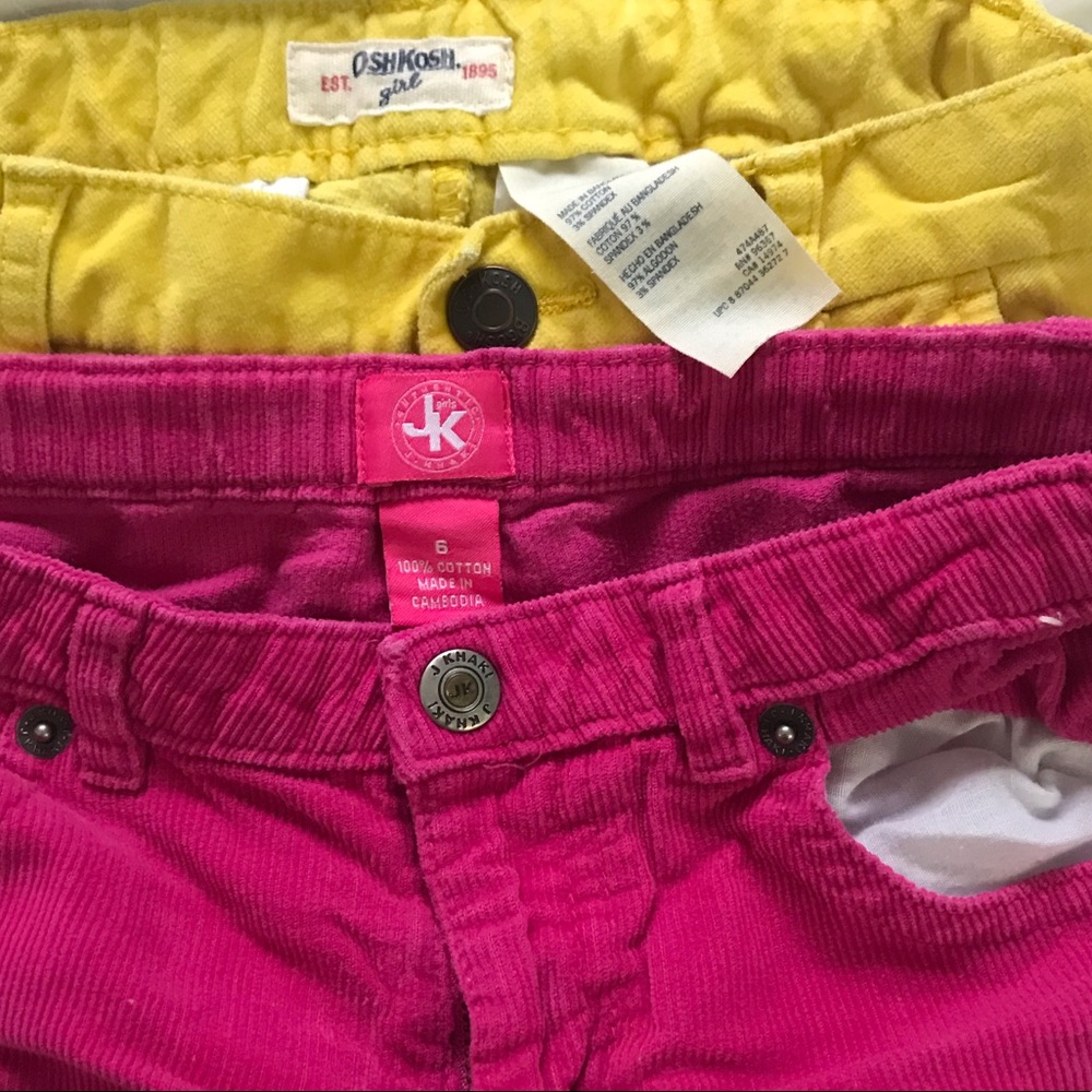Bundle of (2) size 6 jeans